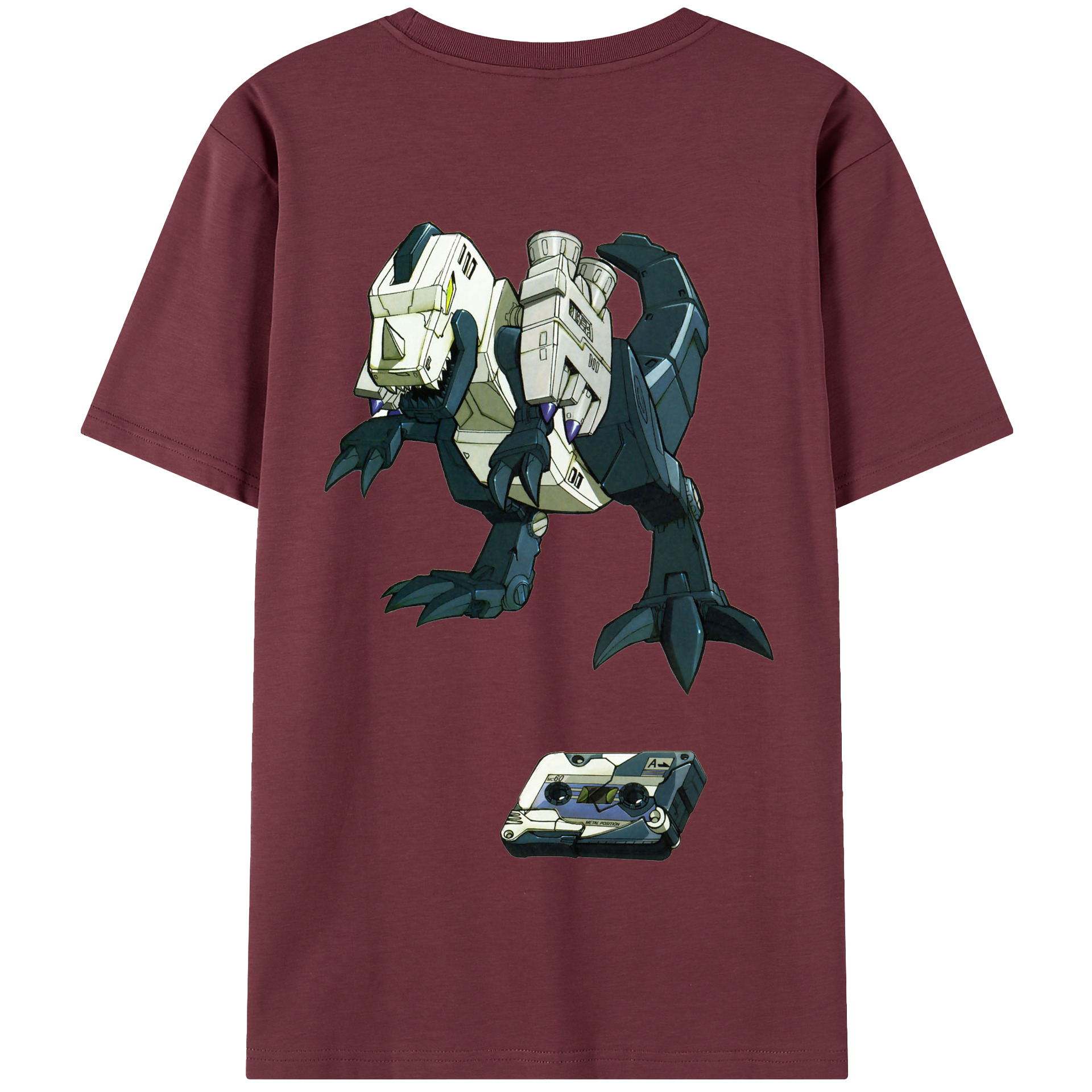（画像用）  綿100％半袖Tシャツ（背面プリント）